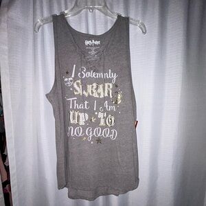 Gray Harry Potter Tank Top